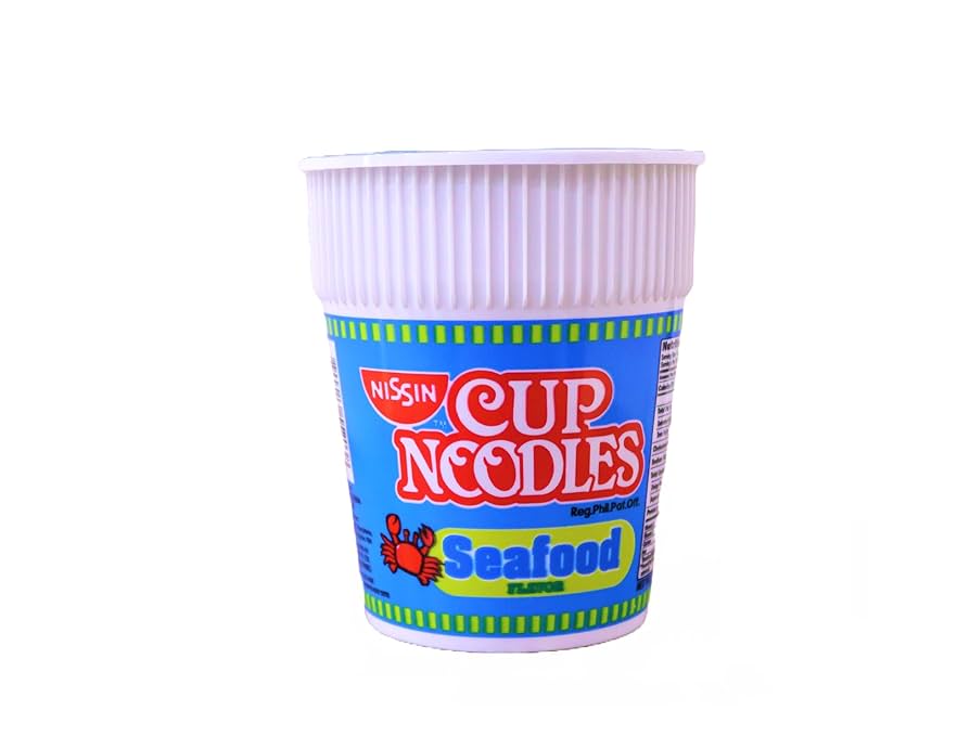 Nissin Cup Noodles Seafood Flavour