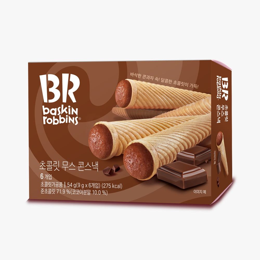 Baskin Robins Chocolate Mousse Cornsnack 54g