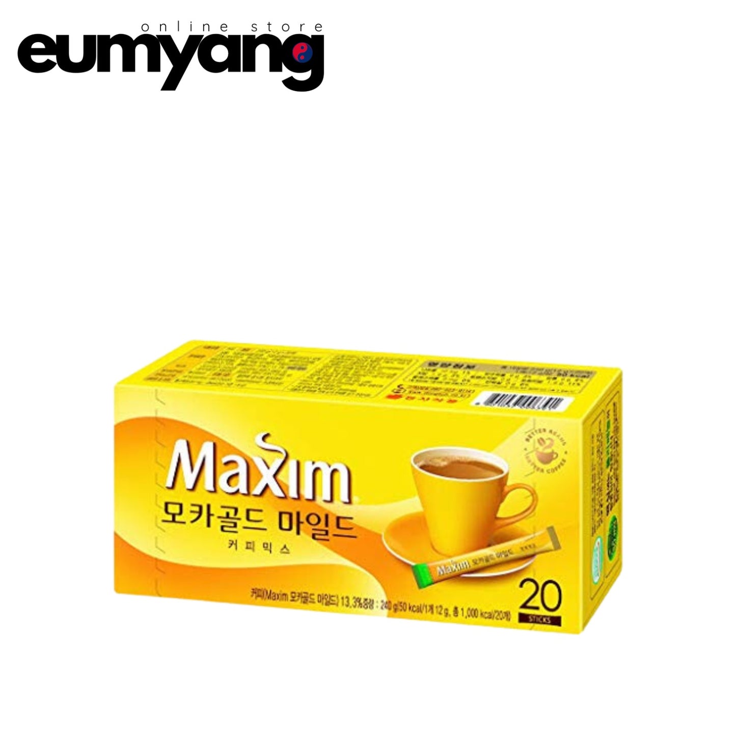 Maxim Mocha Gold Coffee 12grams (20 Sticks)