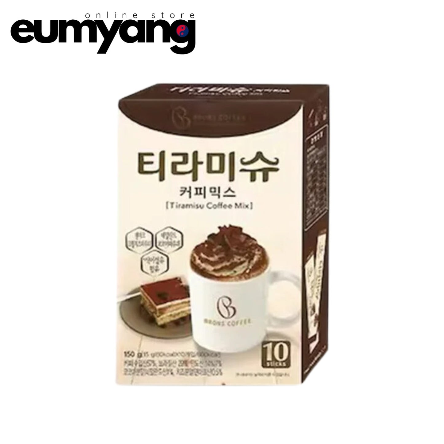 Brons Tiramisu Coffee Mix 15g (10 sticks)