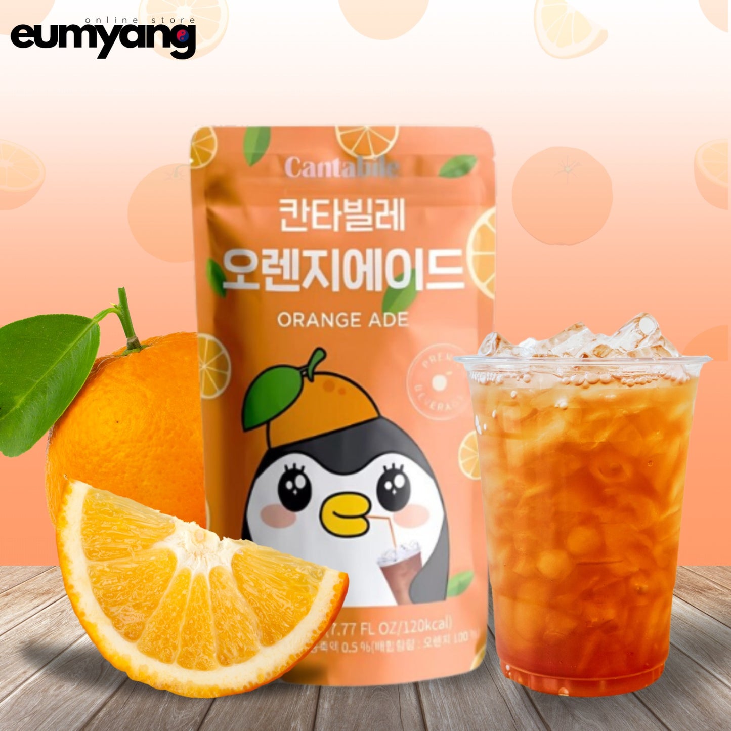 Cantabile Orange Flavored Ade (230ml)