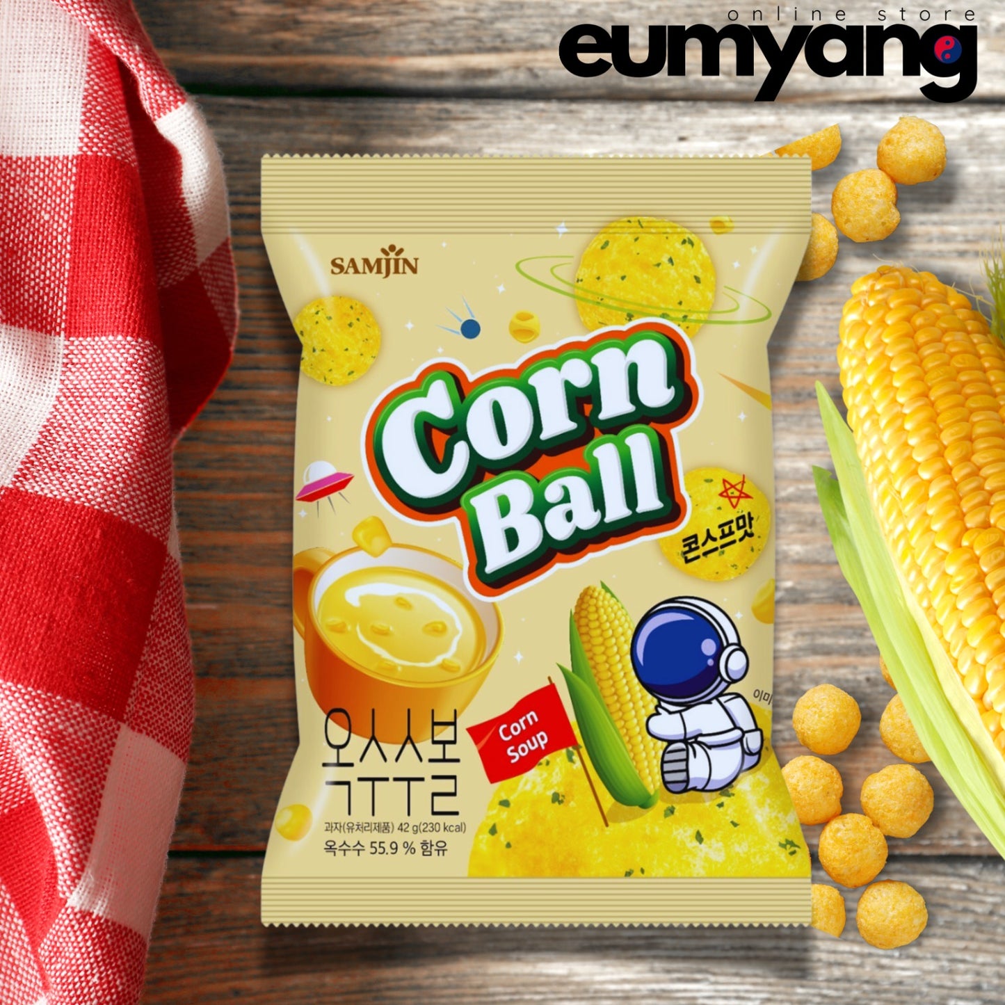 Samjin Corn Ball (42g)