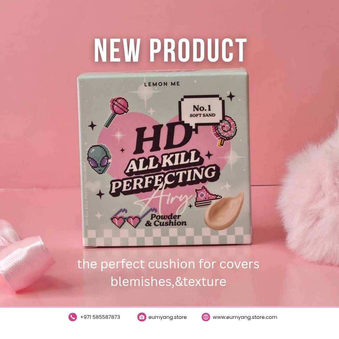 HD all kill perfecting airy powder & cushion No. 1 soft sand
