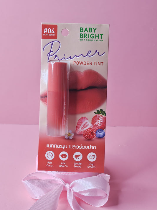 Baby Bright powder tint                      04 Pear Berry                                      2.4g                                                     Made in Thailand🇹🇭