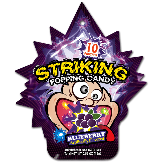 POPPING CANDY 15 G BLUEBERRY