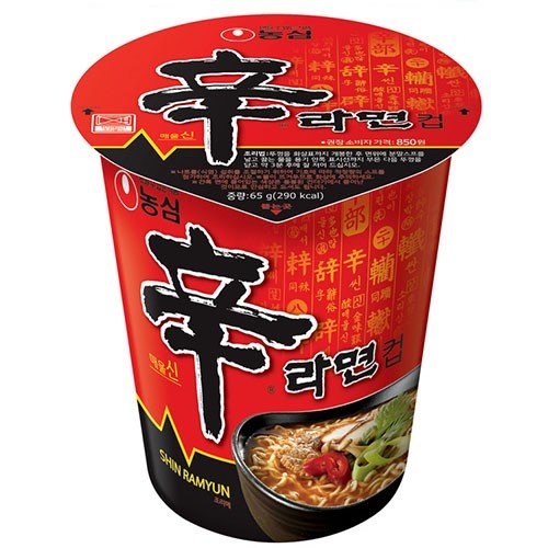 Nongshim Shin Ramyun noodles cup 65g