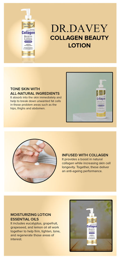 DR. DAVEY Collagen Beauty Lotion White 500grams