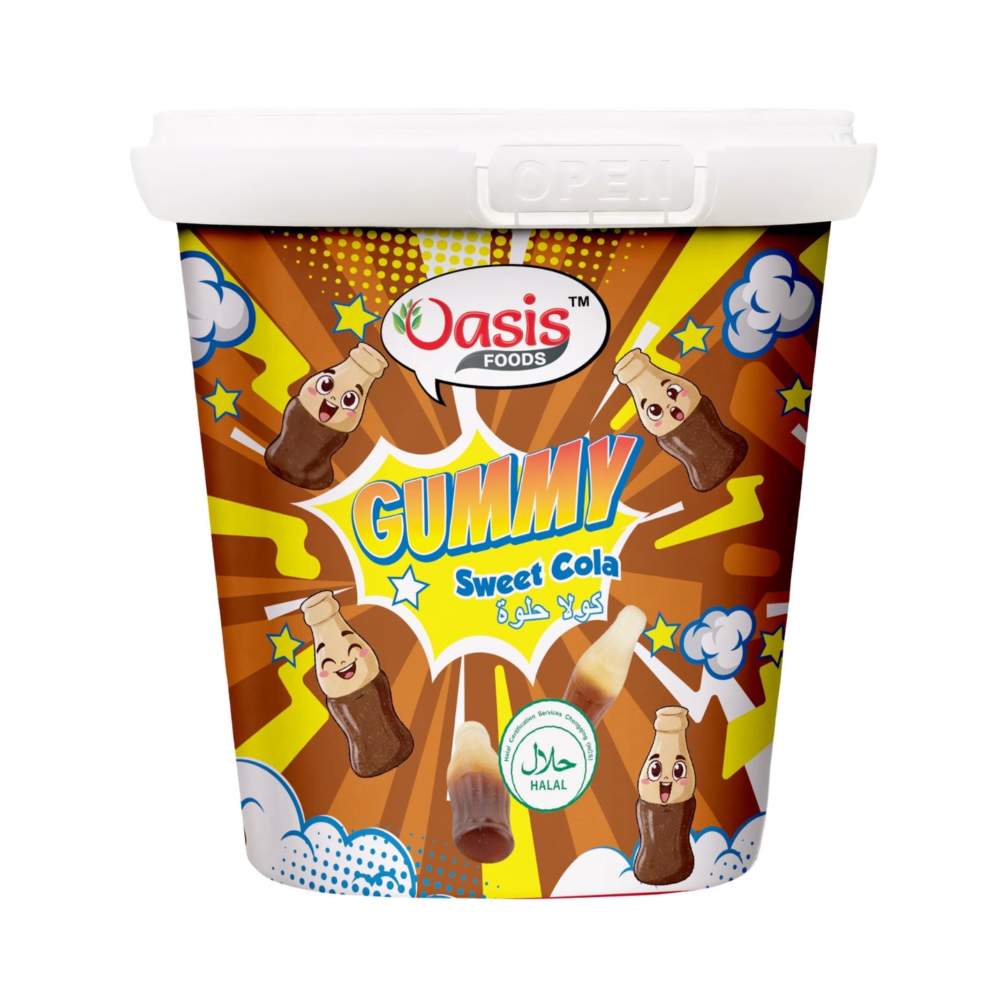 SWEET GUMMY COLA 160 G