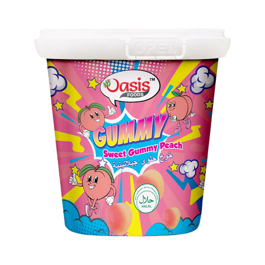 SWEET GUMMY PEACH 160 G