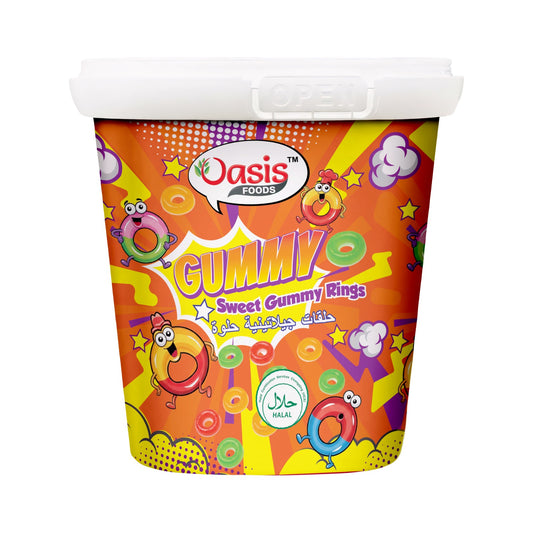 SWEET GUMMY RINGS 160 G