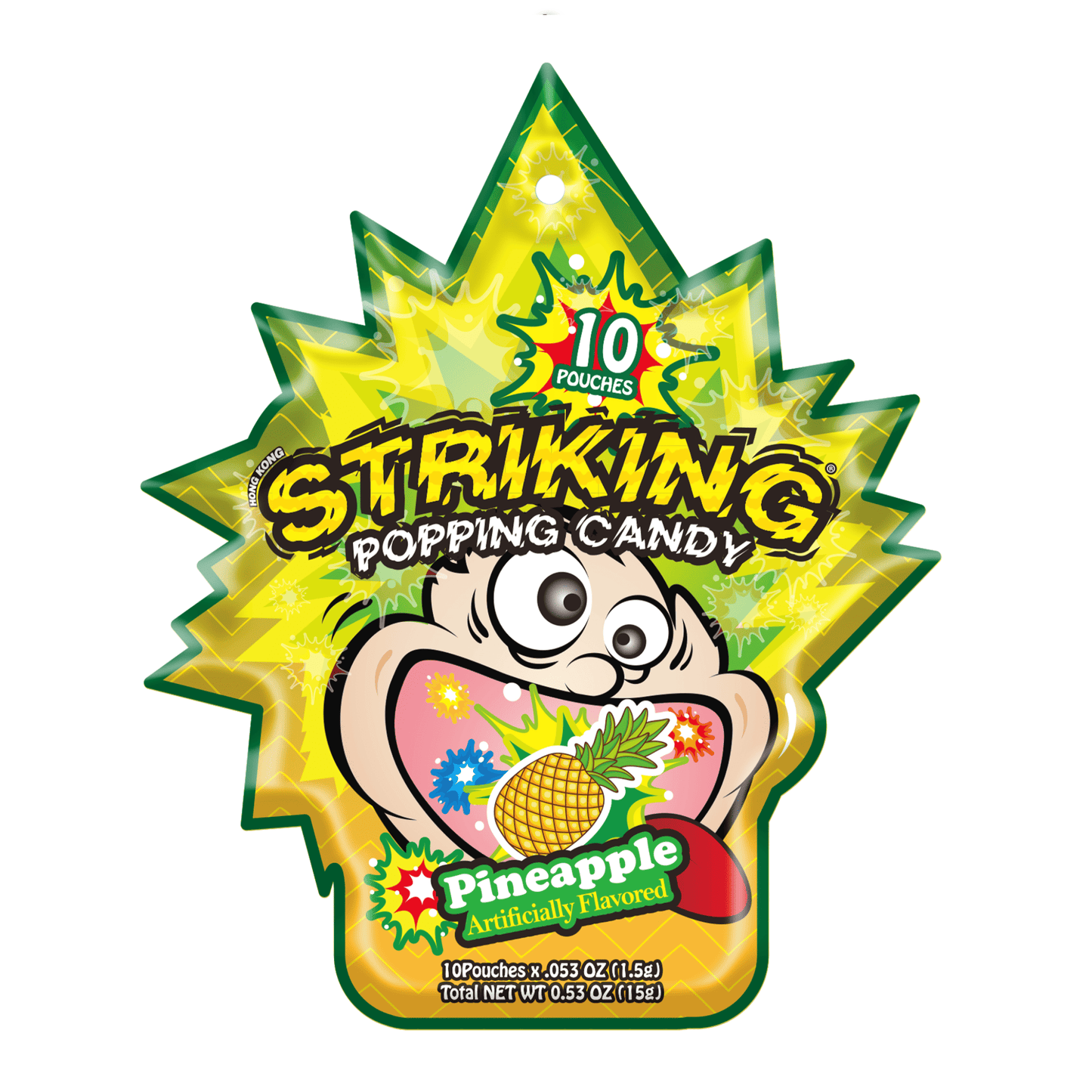POPPING CANDY 15 G PINEAPPLE