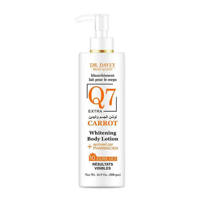 Dr. Davey - Q7 Extra Carrot Whitening Body Lotion - 500g