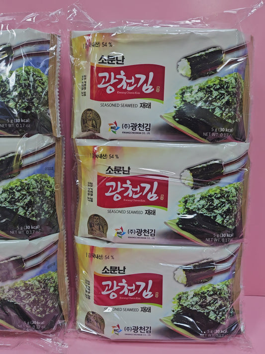 Kwancheongim Seaweed 4g (3x)
