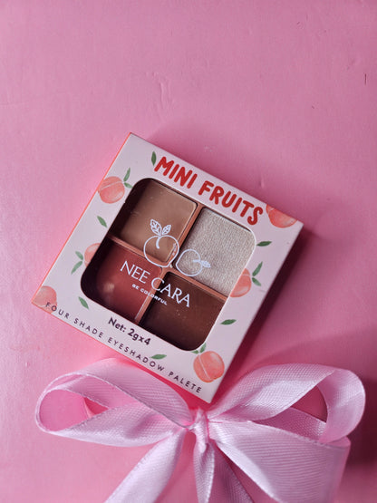 NEE CARA MINI FRUITS 4 shade eyeshadow pallete #02 N319