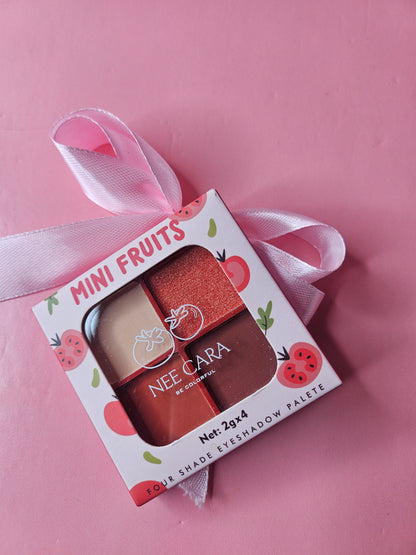 NEE CARA 4 shade eyeshadow pallete tomato 🍅 #04 2g×4