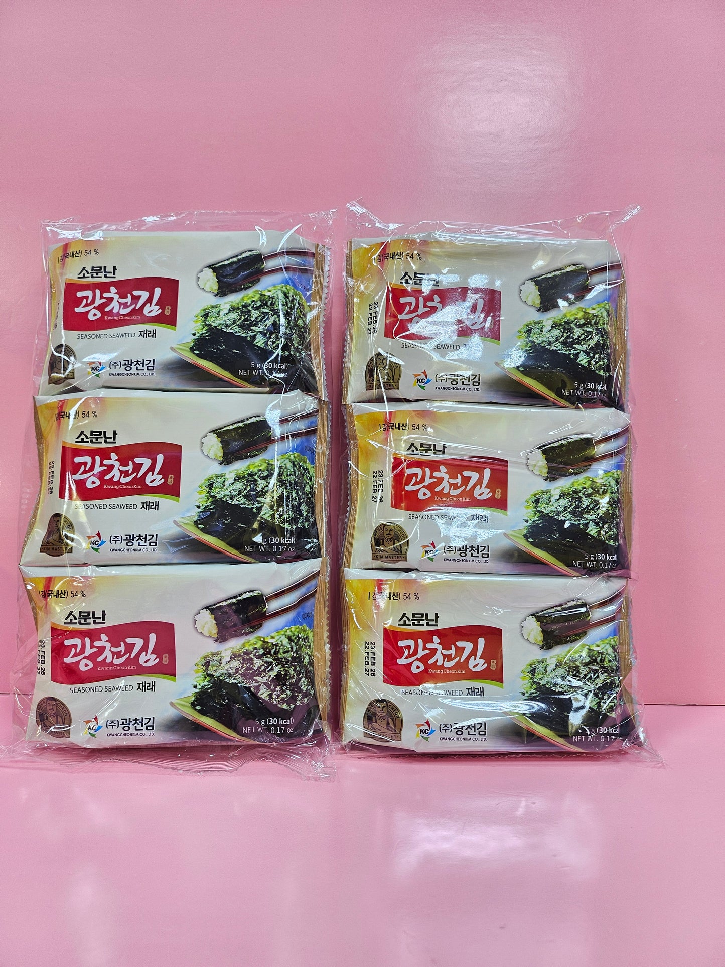 Kwancheongim Seaweed 4g (3x)