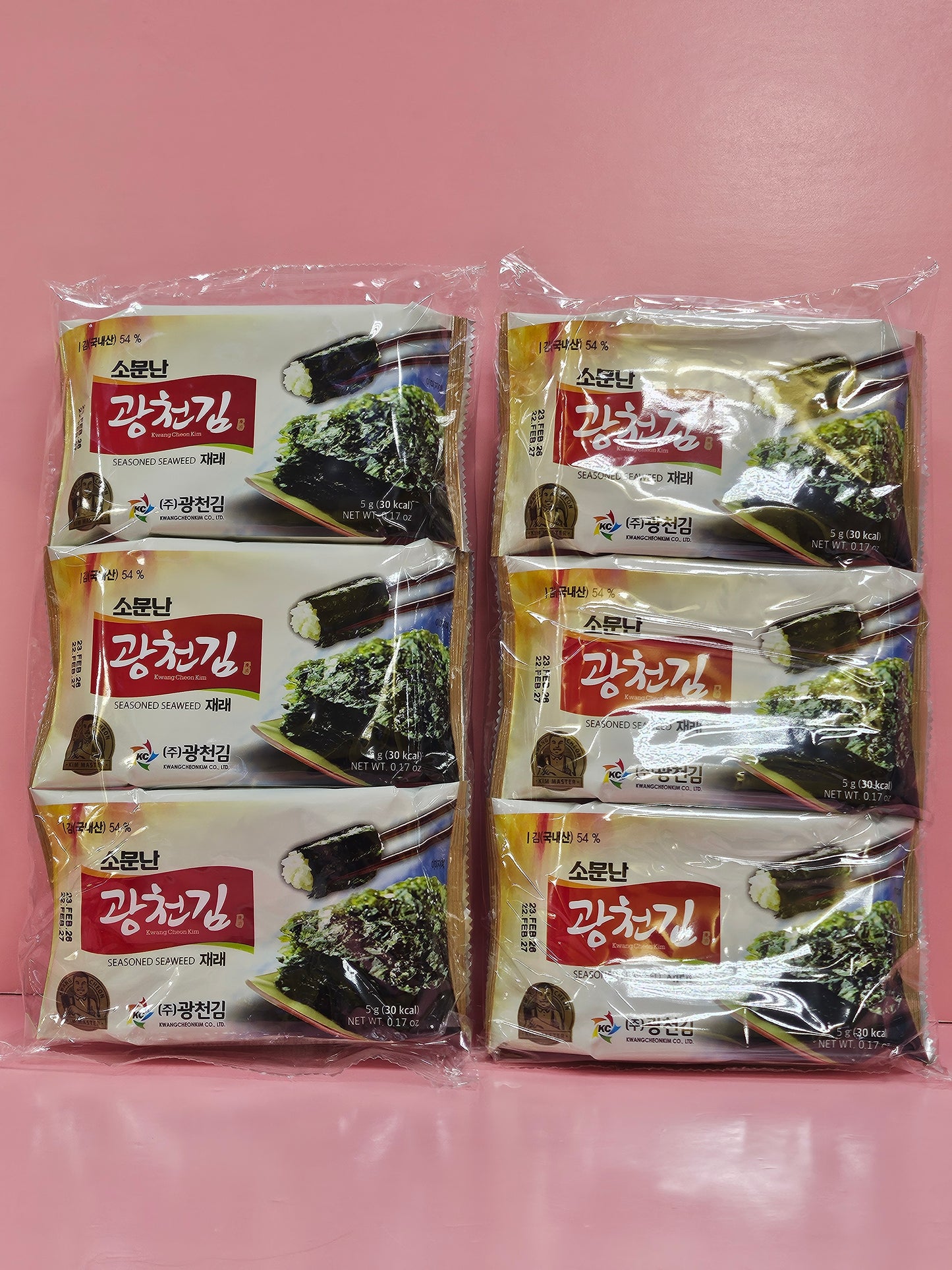Kwancheongim Seaweed 4g (3x)