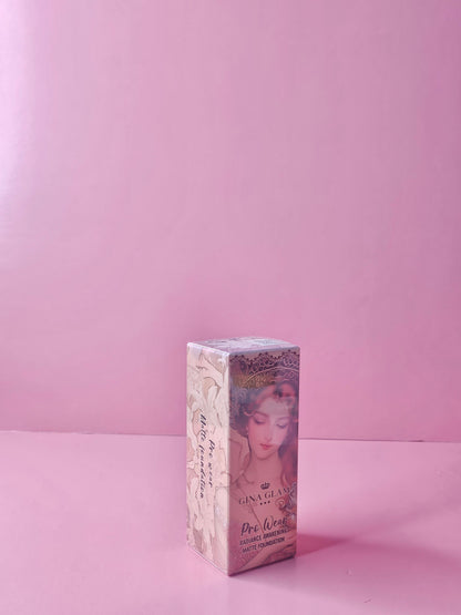 Gina Glam Matte Foundation NO.01 ivory white