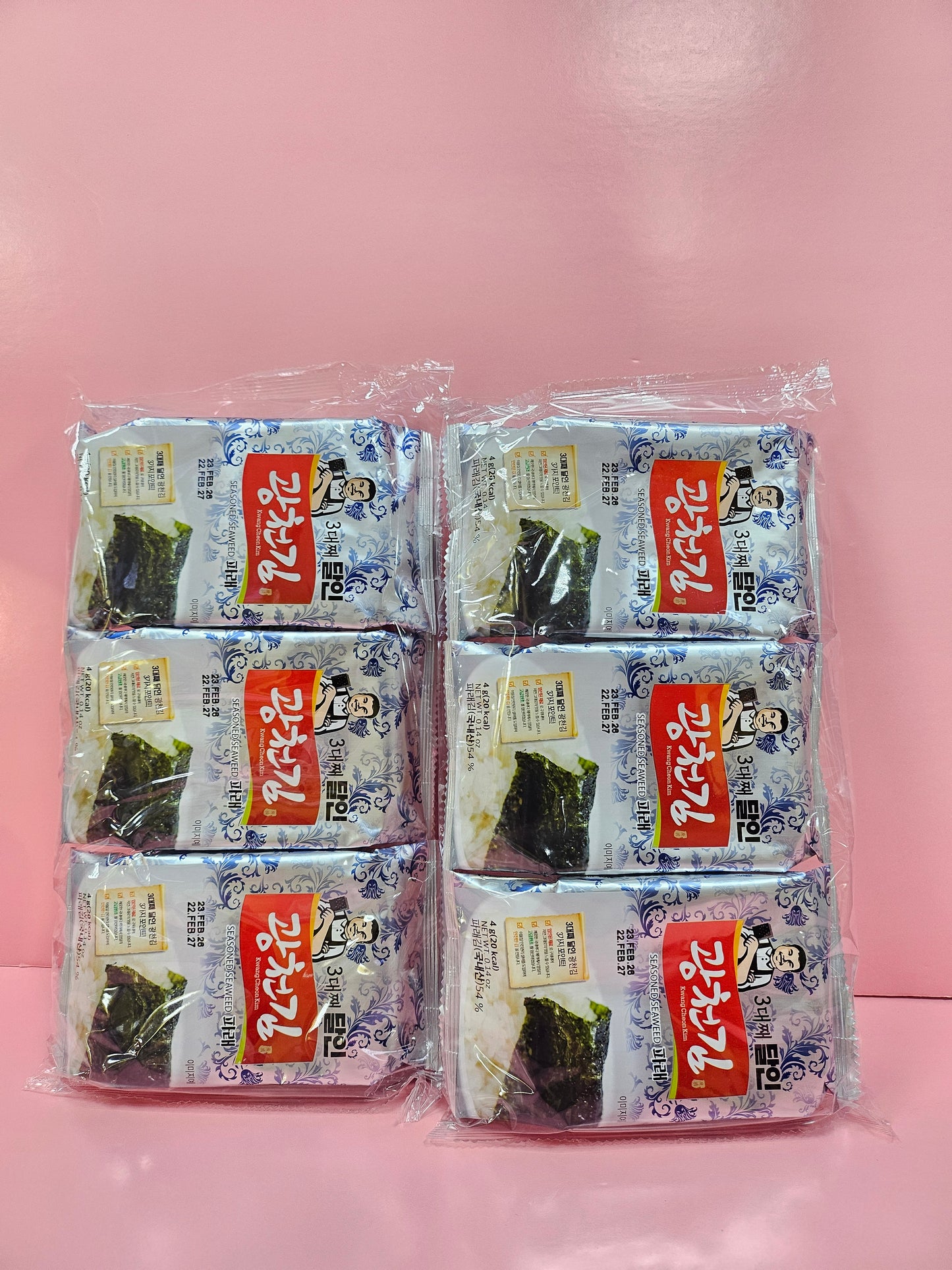 Dosirak Parae Seaweeed 4g (3x)