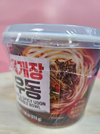 Assi Hot and Spicy Udon Noodle Bowl (215g)