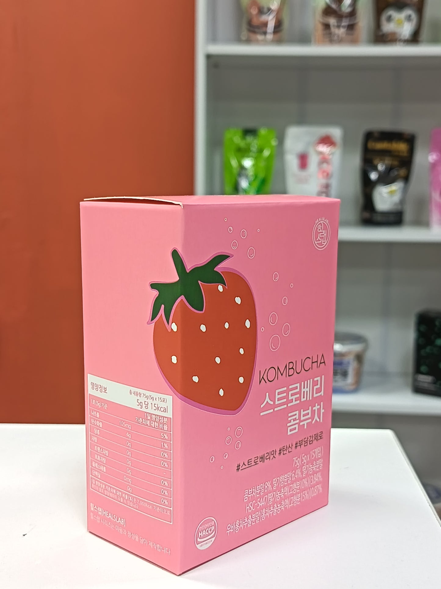 Kombucha strawberry 15sticks 1box