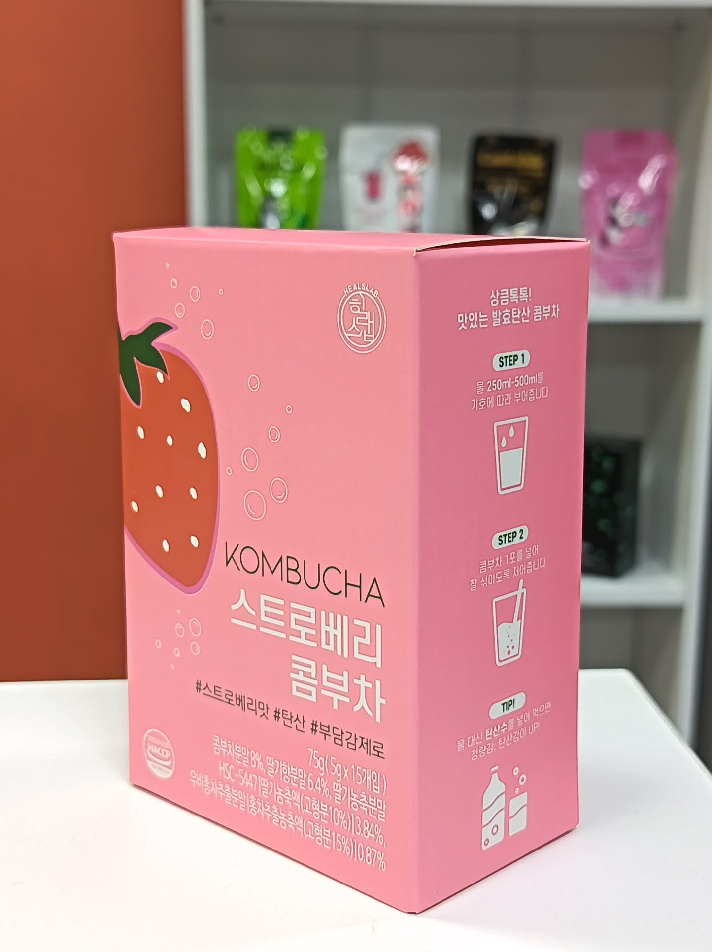 Kombucha strawberry 15sticks 1box