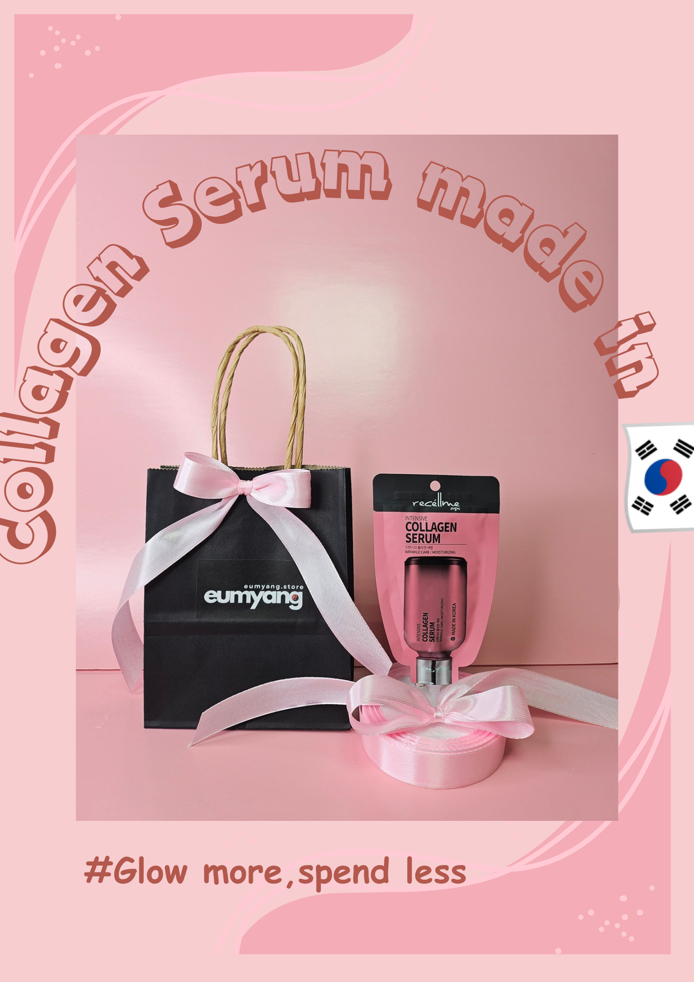 Recell me collagen serum sachet.