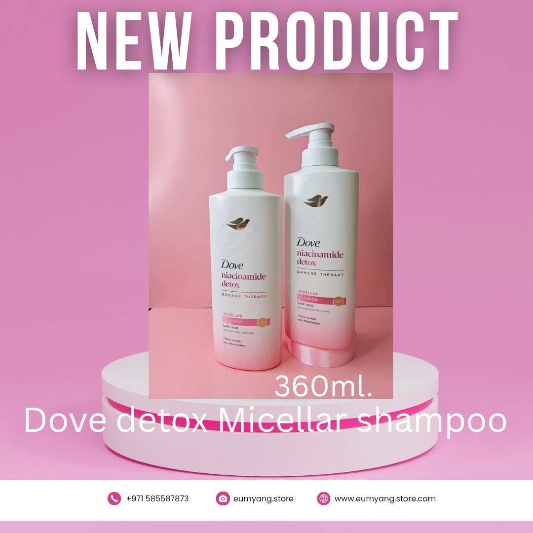 Dove micellar shampoo 360ml.