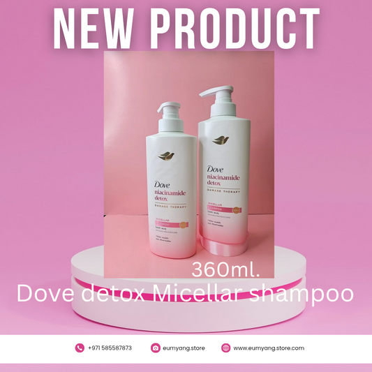 Dove micellar shampoo 360ml.