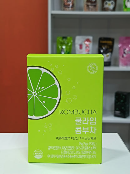 Kombucha lime flavor 15sticks 1box
