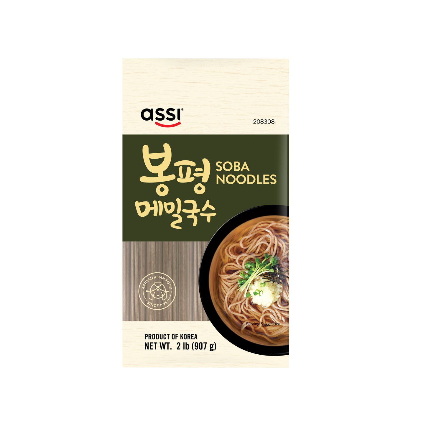 Assi Buckwheat noodle w/o soup base 907g